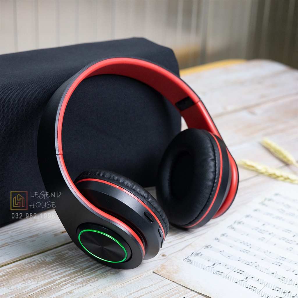 Tai nghe Bluetooth không dây B39 LED Bass siêu trầm tặng kèm Jack 3.5mm