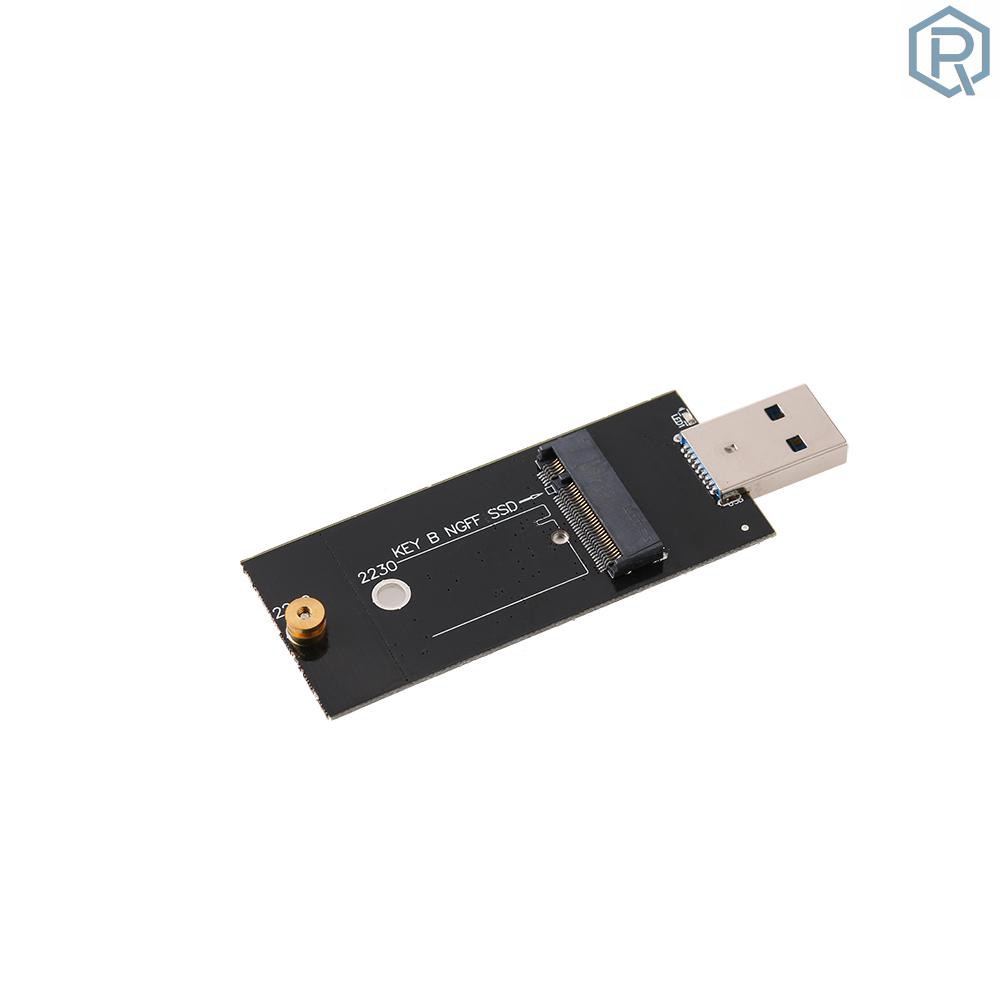 Hộp Đựng Ổ Cứng Gắn Ngoài Usb 3.0 Sang M.2 Ssd B + M2 Sata Ssd