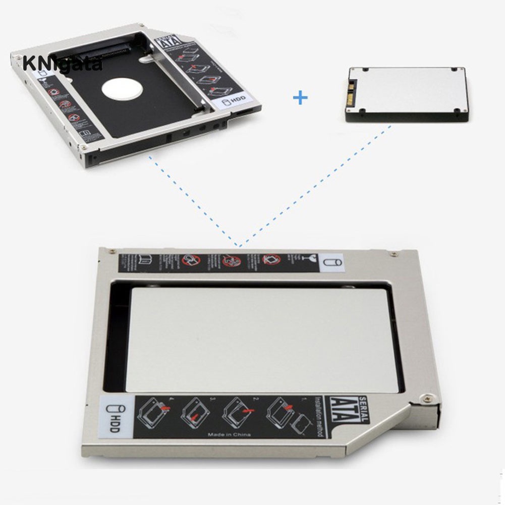 Khay Đựng Ổ Cứng Ssd Sata3 9.5mm Bằng Hợp Kim Nhôm | BigBuy360 - bigbuy360.vn