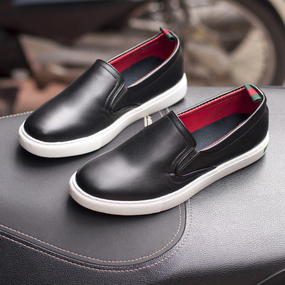 [Video- Ảnh Thật] Giày Slip On Nam Aroti Đế Khâu Chắc Chắn Phong Cách Đơn Giản Màu Đen - M498-DEN(T)-DEN | BigBuy360 - bigbuy360.vn