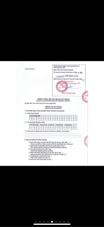  Ủ TRẮNG CAFE CHÍNH HÃNG - DÙNG CHO CẢ FACE VÀ BODY của Mỹ phẩm thiên nhiên 300GR | BigBuy360 - bigbuy360.vn