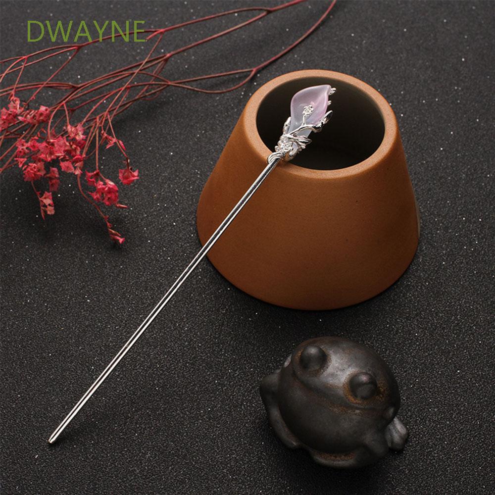 Trâm cài tóc bằng kim loại phong cách cổ điển cho nữ