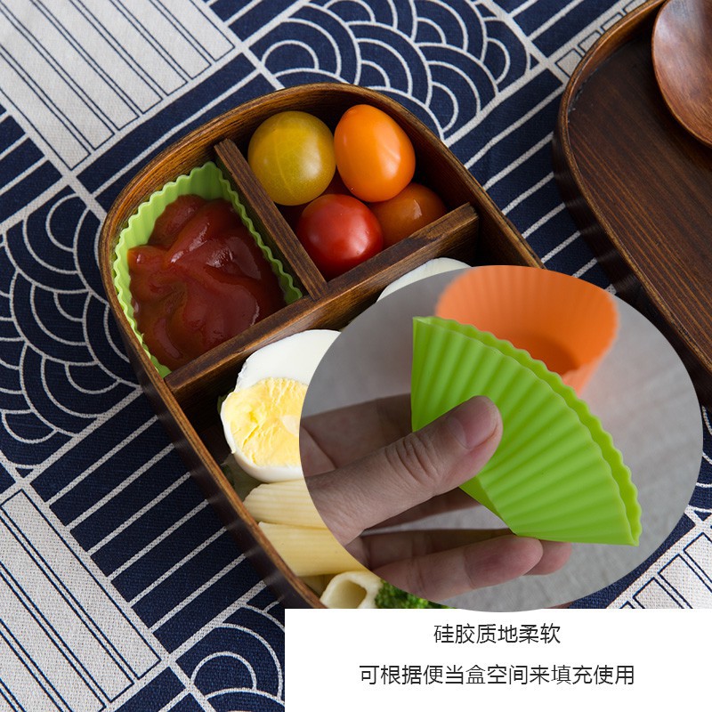 Khuôn Làm Bánh Muffin Bằng Silicone Chịu Nhiệt Dễ Sử Dụng