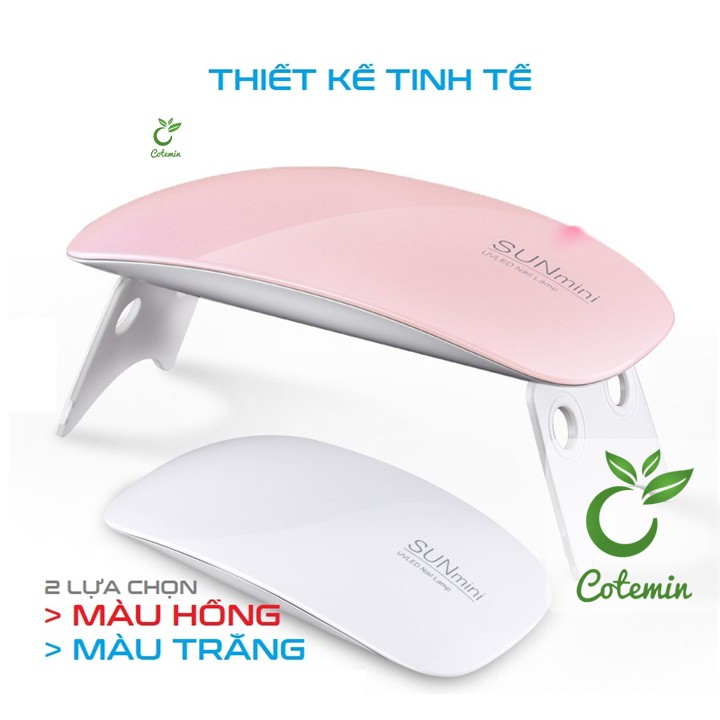 Máy hơ Gel SUN Mini 6W chính hãng có bảo hành COTEMIN