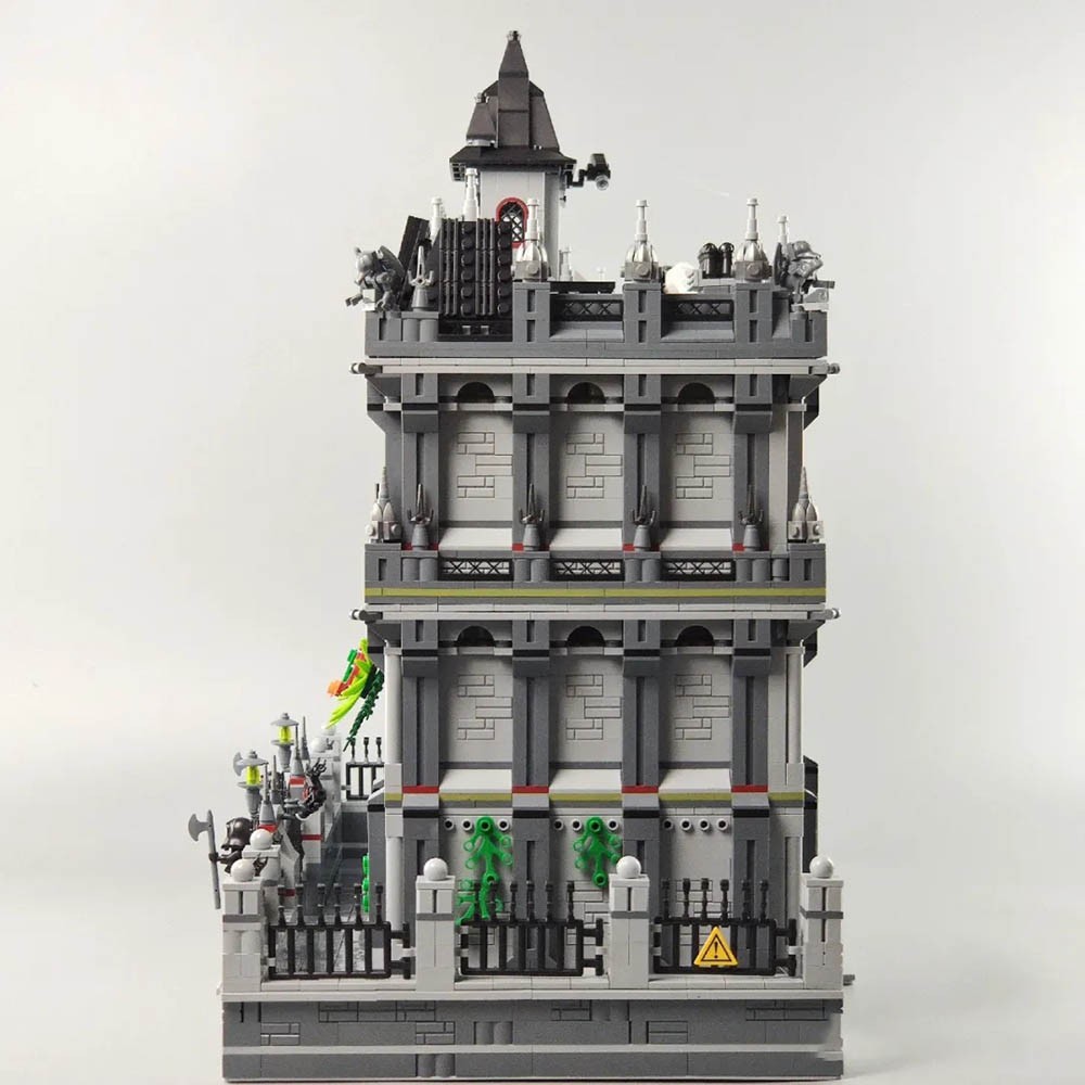 Đồ chơi Lắp ráp Mô hình Palos 613002 Lunatic Hospital MOC series 7537pcs