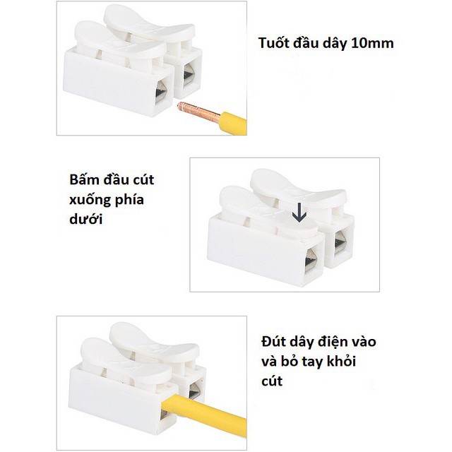 Bộ 30 cút nối dây điện nhanh dải 2p
