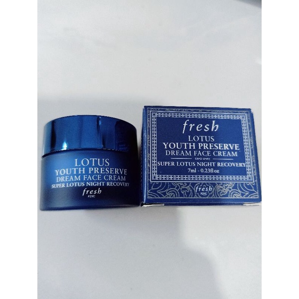Kem Dưỡng Ban Đêm Fresh Lotus Youth Preserve Dream Night Cream