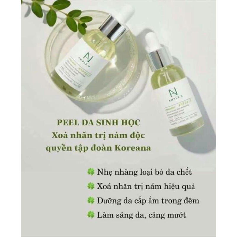 PEEL DA SINH HỌC BHA/AHA COREANA PEELING SHOT AMPOULE | BigBuy360 - bigbuy360.vn
