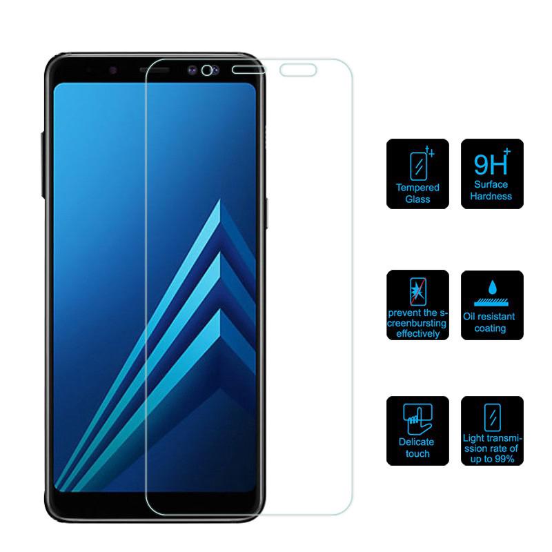 Kính cường lực chống trầy 2.5D cho Samsung Galaxy A3 A5 A7 J3 J5 J7 Pro A9 star lite A6 Plus A8 A8+