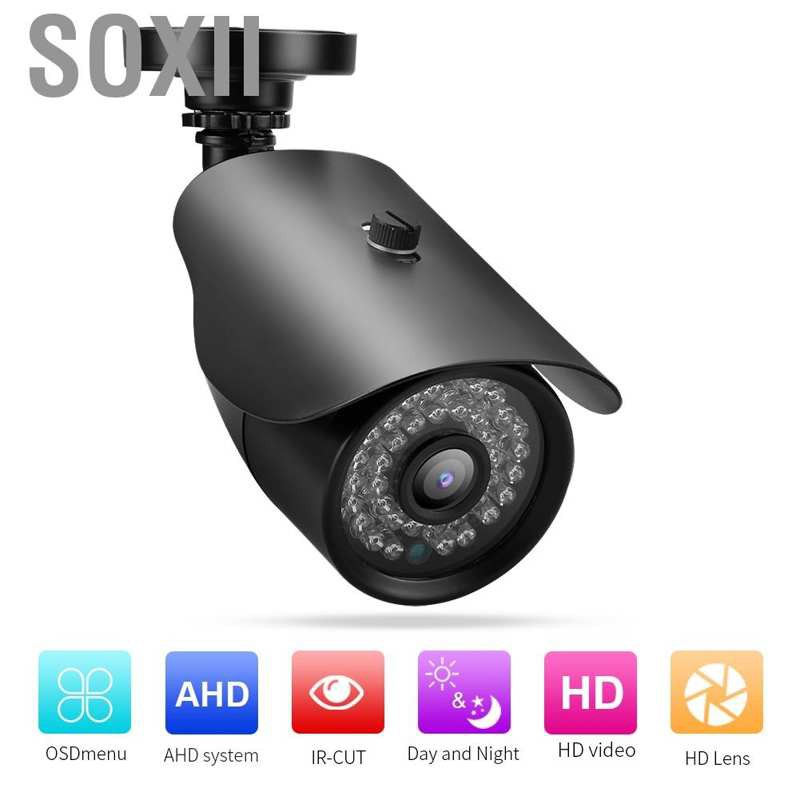 Camera An Ninh Soxii Ngoài Trời Hỗ Trợ Quay Đêm 4 Trong 1 Kèm Phụ Kiện