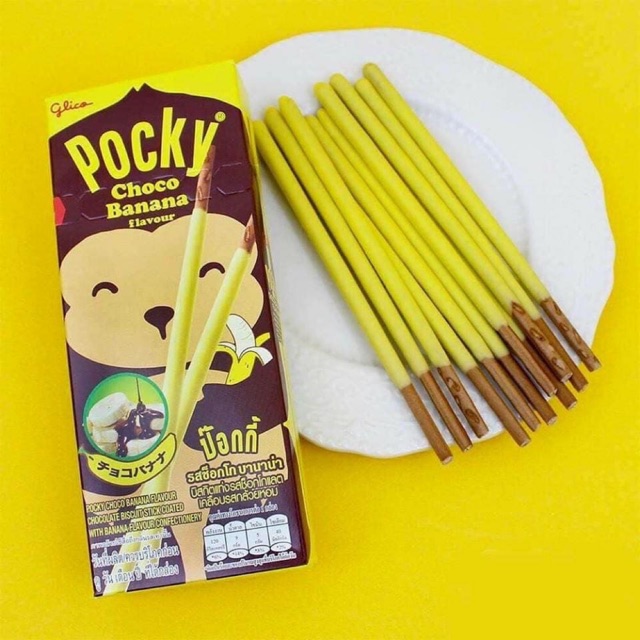 10 hộp pocky chuối Thái lan