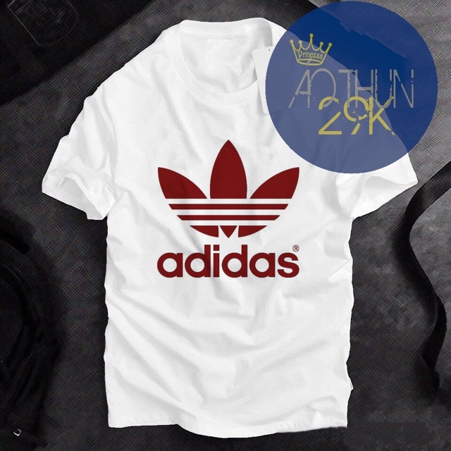 ALBUM 607 - ÁO THUN UNISEX LOGO LÁ ĐỎ NHIỀU MÀU