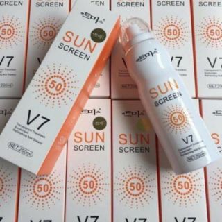 Xịt chống nắng V7 Sun