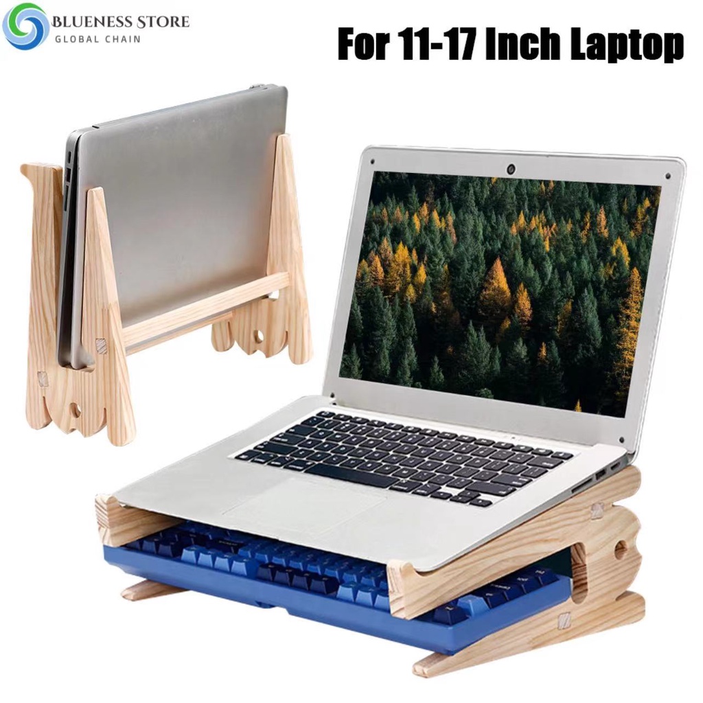 Giá Để Laptop Bằng Gỗ 10-17.6 Inch Tiện Dụng