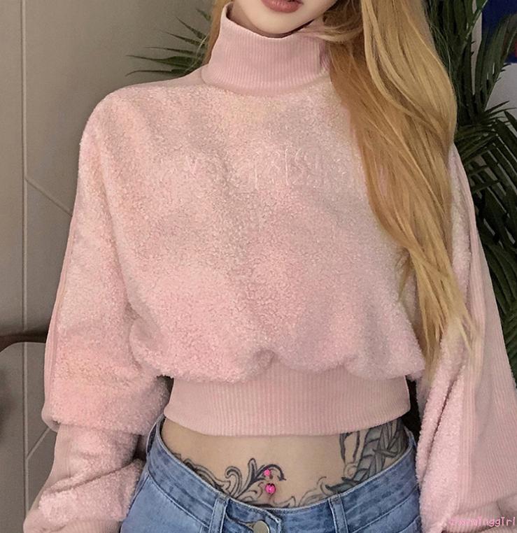 Áo Thun Dài Tay Cổ Lọ In Chữ Cho Người Lớn