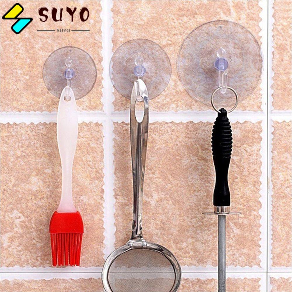 Set 10 móc treo hút chân không gắn tường