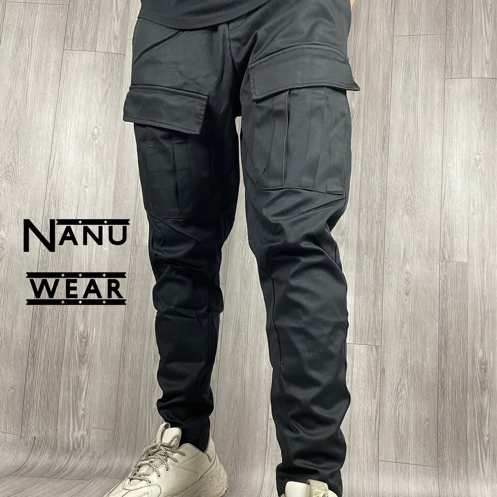 Quần jogger Nam nữ 2 túi hộp NANU WEAR phong cách đường phố DX 200