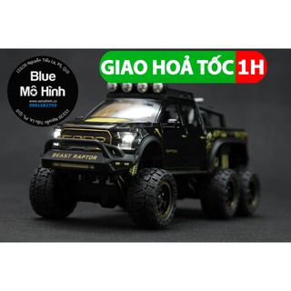 Xe mô hình Ford F150 Raptor Offroad 6 x 6 1:32 BOX