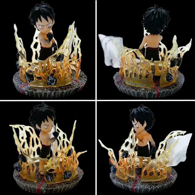 Mô hình figure Luffy/Zoro/Sanji đế hiệu ứng đặc biệt - One piece | Baystore