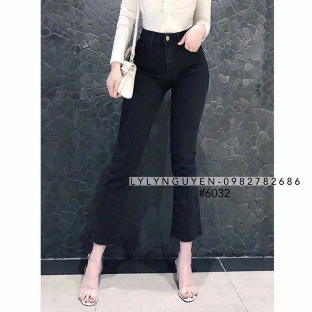 Quần Jeans Qc Ống Loe