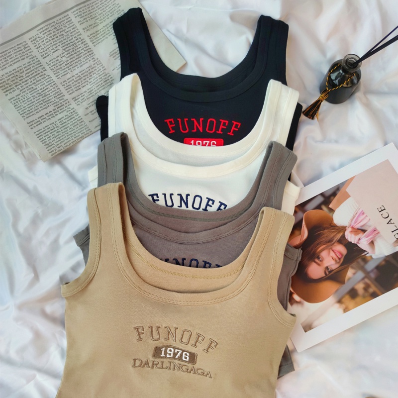 Áo thể thao NZN không tay có mút đệm ngực thời trang cho nữ