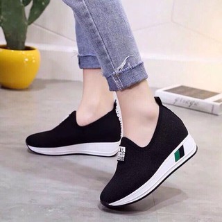 Giày lười dấu đế 7cm. Ảnh thật