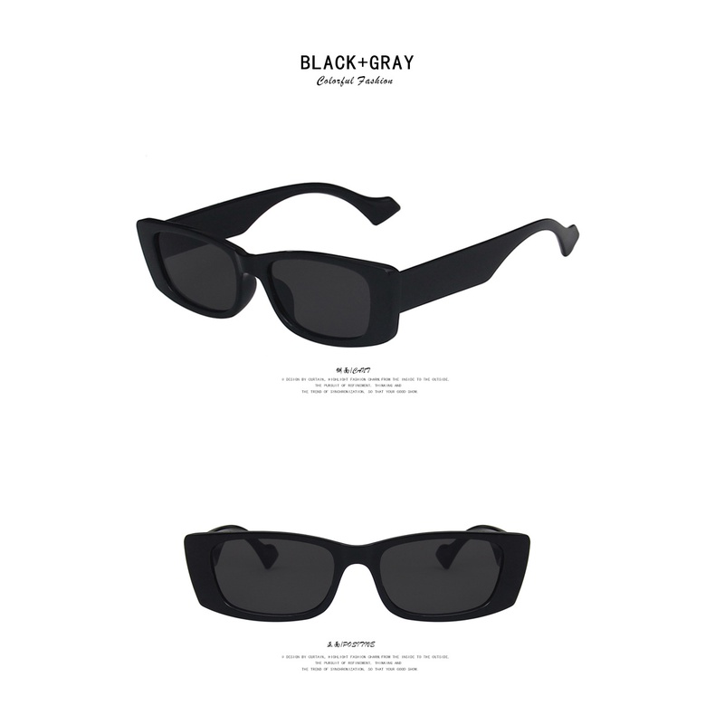 Kính Râm Hình Chữ Nhật Phong Cách Hàn Quốc Cho Nữ