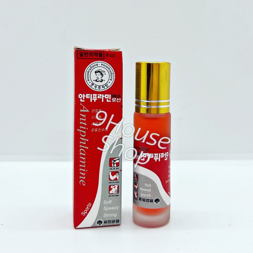 01 Chai Dầu Nóng Bi Lăn Hàn Quốc 8ml