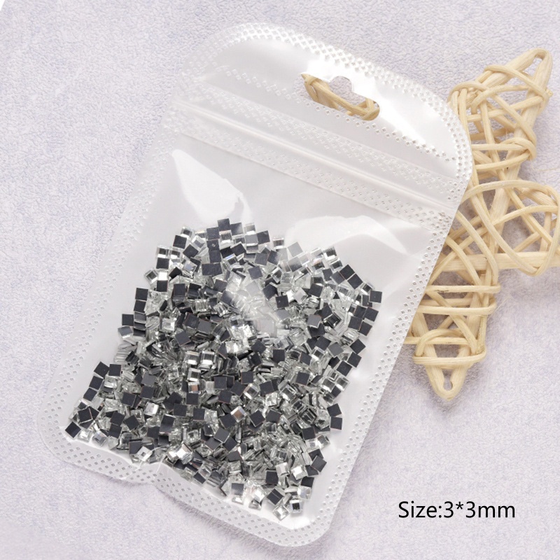 Set Đá Pha Lê Nhiều Kích Cỡ Trang Trí Móng Tay Nghệ Thuật Diy