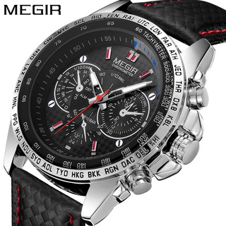 Đồng hồ nam MEGIR 1010 chính hãng đầy đủ hộp phụ kiện