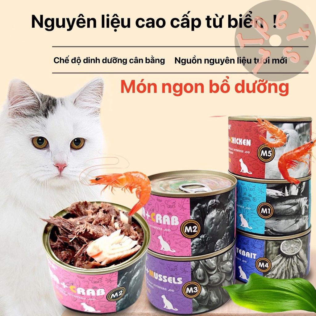 Pate MS cho mèo loại cao cấp với sốt siêu thơm ngon (170gr)