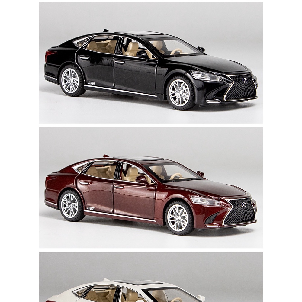 Decor xe mô hình Lexus hợp kim. Decor trang trí