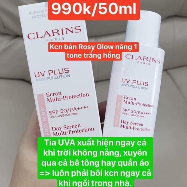 Kem chống nắng Clarin