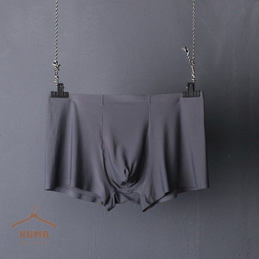 [ Free Ship ] Quần sịp đùi quần lót nam xu đúc thun lạnh trơn cotton con dãn thoải mái 4 chiều xuma