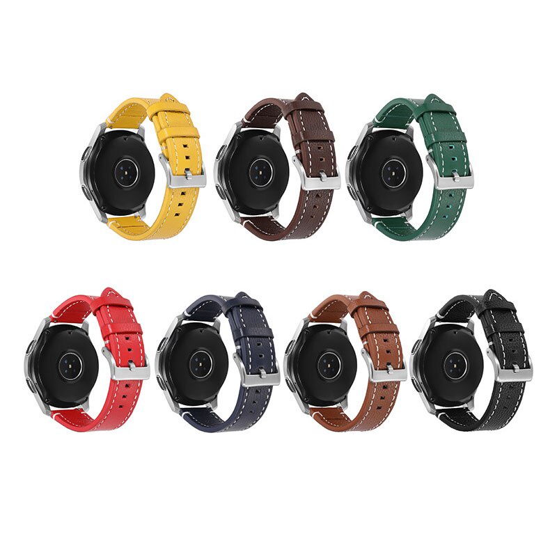 Dây Đeo Đồng Hồ Bằng Da Bò Mềm 18mm 19mm 20mm 21mm 22mm 24mm Tháo Gỡ Nhanh