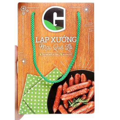 Combo 2 hộp lạp xưởng mai quế lộ 500g G kitchen