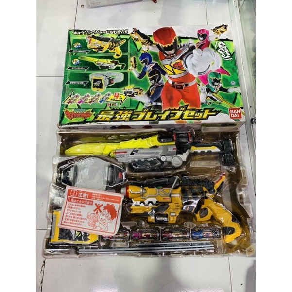 Đồ chơi siêu nhân Điện Long KYORYUGER DX SET LỚN BANDAI