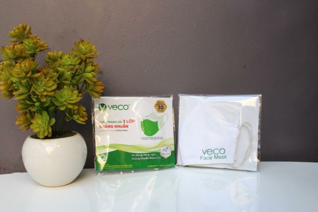 KHẨU TRANG VẢI VECO 3D KHÁNG KHUẨN | BigBuy360 - bigbuy360.vn