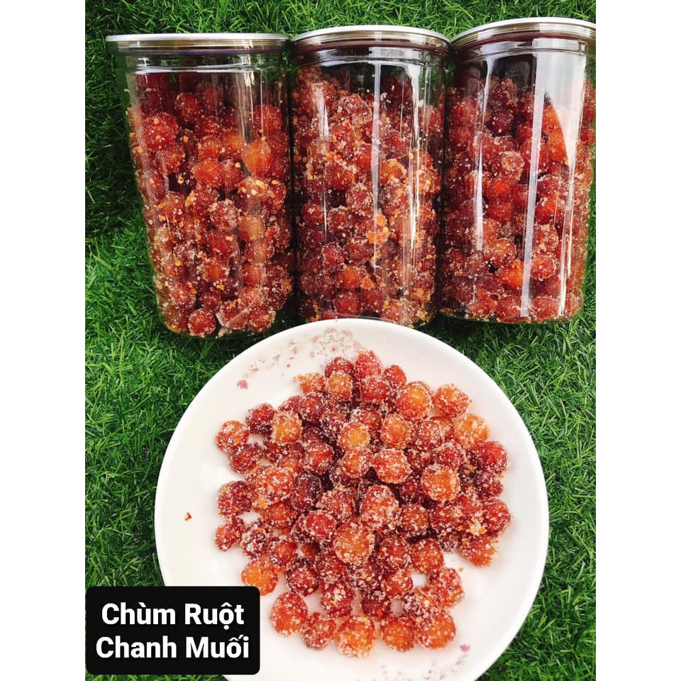 Hủ PET-350gr chùm ruột chanh muối