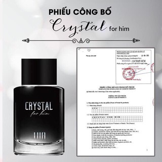 [Chính Hãng 100%] Nước Hoa Nam LUA Crystal For Him