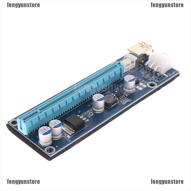 Card Mở Rộng Ver009S Usb 3.0 Pci-E Riser Express 1x Sang 16x Cho Btc Mini | BigBuy360 - bigbuy360.vn
