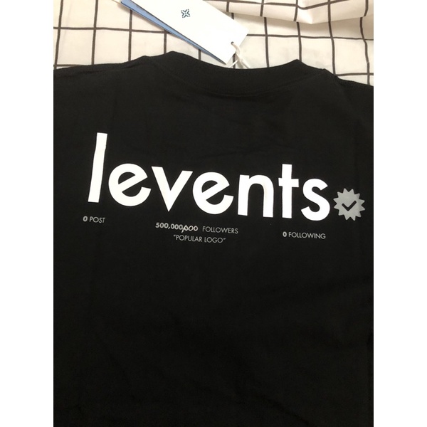 Áo Thun Tee Levents Popular Logo