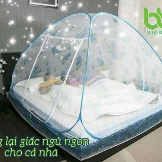 Mùng chụp tự bung trẻ em