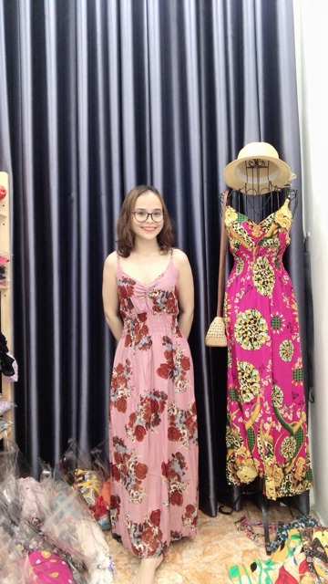 ĐẦM MAXI 2 DÂY (nhiều màu Khách đặt hàng ib shop check hàng còn-hết nhé) | BigBuy360 - bigbuy360.vn