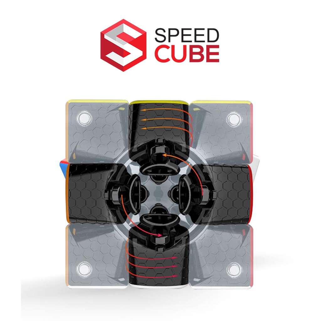 [Mã LIFETOYS1 giảm 30K đơn 99K] Rubik 3x3 Gan 356 Air M Stickerless/Viền Đen, Rubik Gan Chính Hãng Speed Cube