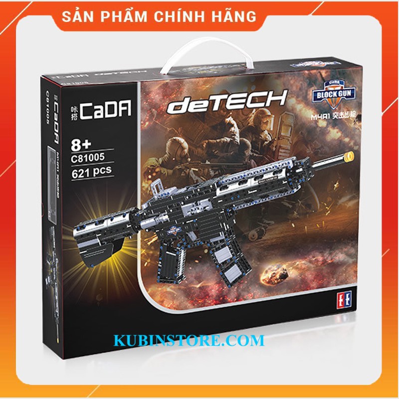 Đồ chơi xếp hình CaDA deTECH C81005 Lắp Ráp Kiểu LEGO Mô Hình PUBG 621 mảnh ghép