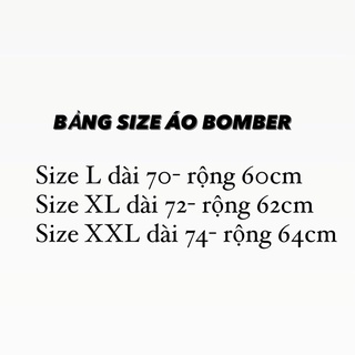ÁO KHOÁC BOMBER 09 MÀU ĐEN