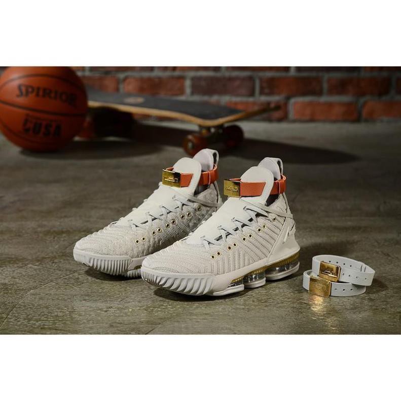 Giày Nike LeBron James 16 nguyên bản 100% Giày bóng rổ đế thấp -616 . ! , ' ; "