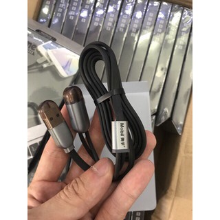 Cáp Sạc Dẹp 2 Đầu Remax RC-025t Cho Iphone Và Android