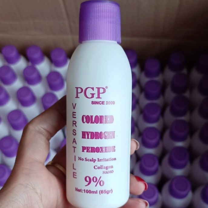 Oxy Trợ Nhuộm Tóc Olap Collagen PGP 100ml, Mùi Thơm Không Xót Rát Da Đầu Dưỡng Mềm Tóc